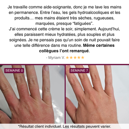 OFFRE ANNIVERSAIRE | Crème de Nuit Anti-Âge pour les Mains