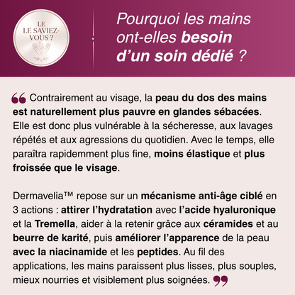 Crème de Nuit Anti-Âge pour les Mains